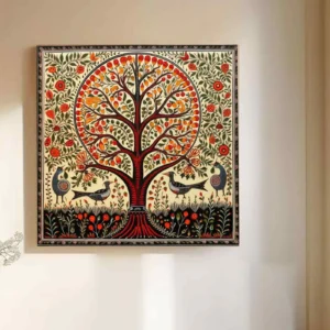 multicolour-canvas-madhubani-art-wall-art